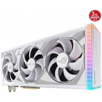 Asus ROG-STRIX-RTX4090-O24G-WHITE 24Gb 384Bit GDDR6X 2xHDMI 3xDP GAMING Ekran Kart