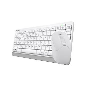 A4 Tech FG1112 2.4 Q FN-MM Mini Klavye+Mouse Set Beyaz
