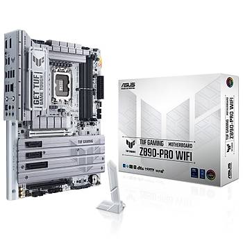 Asus Tuf Gaming Z890-Pro WiFi 9066MHz (OC) DDR5 Soket LGA1851 M.2 Hdm� Dp Atx Gaming Anakart