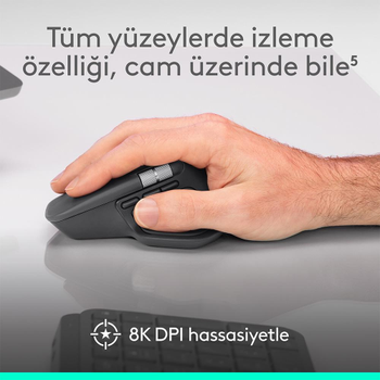 Logitech Mx Master 4 Siyah Bluetooth 910-007562 Lazer Kablosuz Mouse