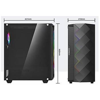 Exper Gaming Xcellerator XC727 i5 12400F H610 16GB 512GB M2 SSD GTX1660S 6GB 500W W11Pro Oyuncu Bilgisayar�