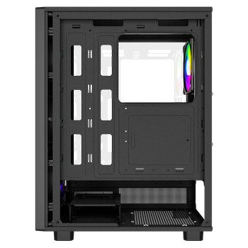 PowerBoost A600B 600W 80+ ATX USB 3.0 Rainbow Fanl� Mesh Siyah Gaming Kasa