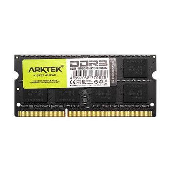 Arktek  AKD3S8N1600 8GB  DDR3 1600 Mhz 16 Chip 1.35 V CL11  Notebook  SODIMM Ram