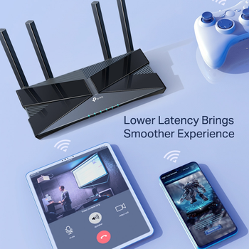 TP-Link  ARCHER AX50, AX3000, 4Port, 2402Mbps, Dual Band Wifi 6, Masa�st�, Gigabit, Router, Access Point