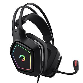 Gamepower Mihawk Siyah 7.1 Surround RGB Gaming Oyuncu Kulakl