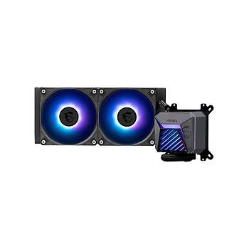 MSI MAG CoreLiquid A15 240 Siyah ARGB CPU ��lemci S�v� So�utucu (LGA 1851/1700/AM4/AM5 Uyumlu)