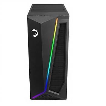 Gamepower Dark Side 1x120mm ARGB Fan ARGB Led Bar Temperli Bilgisayar Kasas