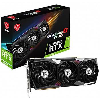 Msi RTX 3090 TI Gaming X Trio 24G GDDR6X HDMI DP 384Bit Ekran Kart
