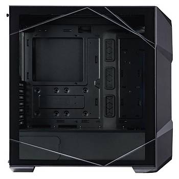 CM MasterBox TD500 V2 Siyah ARGB 4x120mm Fanl�, Tempered Glass Kristal Mesh �n panelli MidTower Kasa