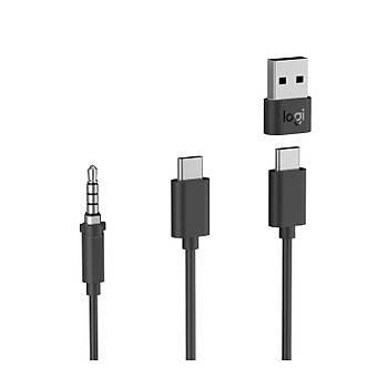 LOGITECH ZONE KABLOLU EARBUDS TEAMS GRAPHITE 981-001009