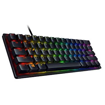 Razer Huntsman Mini Purple Switch ngilizce RGB Gaming Klavye + Trust GXT758 Mousepad XXL Bundle