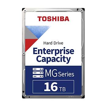 Toshiba MG Serisi MG08ACA16TE 16TB 7200Rpm 512MB 3.5 SATA 3 7/24 Gvenlik Diski