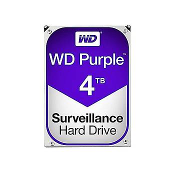 Western Digital Purple 3.5 Sata III 6Gb/s 4TB 64MB 7/24 Gvenlik WD40PURZ HDD & Harddisk