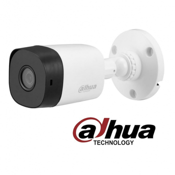 Dahua HAC-B1A21P-A 2Mpix 20 Mt Gece G�r. 3,6mm Lens, Dahili Mikrofon,  Bullet Kamera