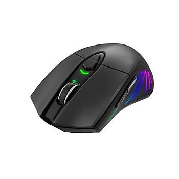GameNote MS1021W Kablosuz RGB Gaming Mouse Siyah
