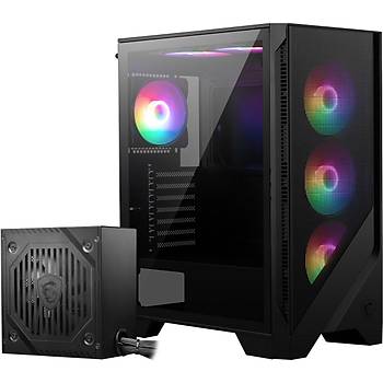 MSI MAG Forge 120A Airflow B65 ARGB Fanl� 650W ATX Oyuncu Kasas�