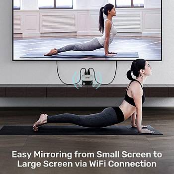 Unitek 4K Kablosuz G�r�nt� Aktar�m Cihaz� (V1162B)