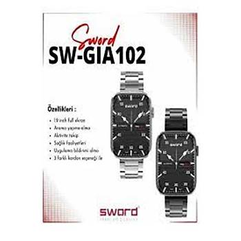 Sword SW-GIA102 Watch 2 Siyah Ak�ll� Saat