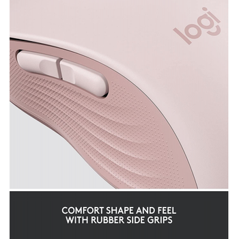 Logitech M650 Signature 910-006254 Pembe Kk - Orta Boy Sa El Kablosuz Mouse