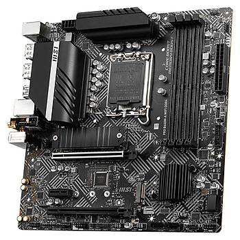 Ms� Pro B660M-A WIFI DDR4 4800(OC) M.2 mATX 1700p Anakart