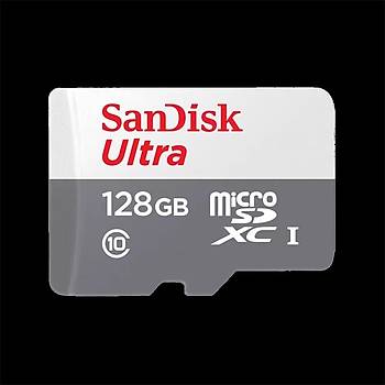 SanDisk Ultra 128GB 100MB/S SDSQUNR-128G-GN6MN Class 10 UHS-I Micro SD Haf�za Kart�