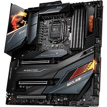 Msi Meg Z490 Godlike Soket 1200 DDR4 5000 (OC) PCI-E Gen 4, M.2 USB3.2 RGB 1x 10G Lan + 1x 2,5G Lan Wifi 6 E-Atx Anakart