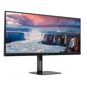Aoc 34 Aoc U34V5C/BK 4ms 100MHZ 1xhdm� 1xdp Wqhd 3440X1440 1xusb-C Hoparl�r �er�evesiz Y�kseklik Ayar� Freesync Vesa Siyah Monit�r