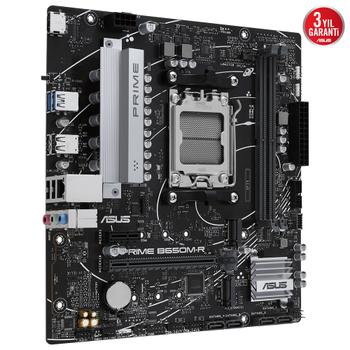 Asus Prime B650M-R DDR5 7200Mhz 2xM.2 AM5 mATX Anakart
