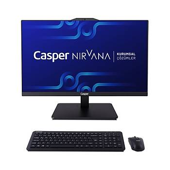Casper Nirvana A90.1342-BE00X-V-S Siyah Intel Core i5-13420H 16GB RAM 500GB NVME Pivot All in One Masa�st� Bilgisayar