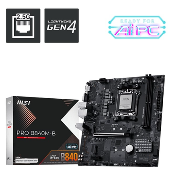 MSI Pro B840M-B AMD AM5 2xDDR5 Micro ATX Anakart