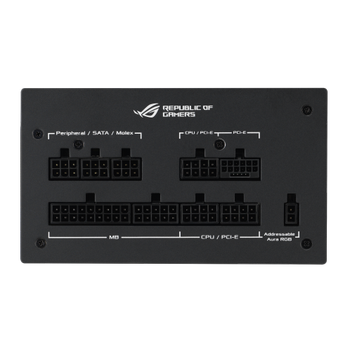 ASUS ROG STRIX 850G AURA 850W 80+ Gold ARGB Full Mod�ler Power Supply (PSU) (90YE00P2-B0NA00)