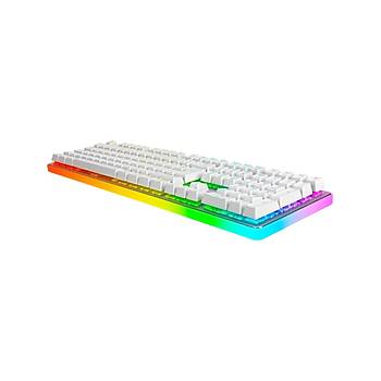 GameBooster G918 Fire Storm Rgb Blue Switch Mekanik Beyaz Oyuncu Klavyesi