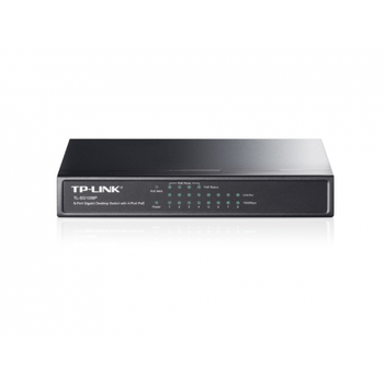TP-Link Omada TL-SG1008P 8 Port GigaBit Metal Kasa 4 Port PoE 55W Y�netilemez Masa�st� Switch