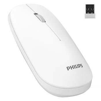 Philips M305 SPK7305 Wireless Beyaz Mouse
