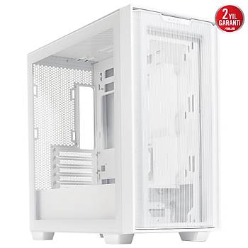 Asus A21 360 MM So�utucu Alan� 380 MM 'E Kadar GPU Alan� Standart ATX PSU Deskekli Gizli Kablo B�lmeli Micro-ATX Kasa Beyaz