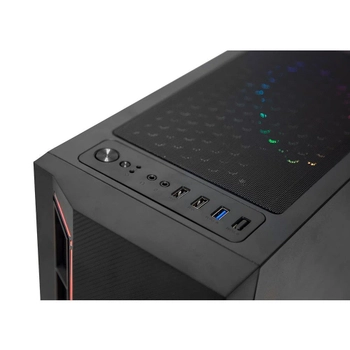 Rampage VICTORY PLUS 600W 80+ BRONZE Temperli Caml� 4*12cm RGB Fan + Led �erit Gaming Oyuncu Kasas�