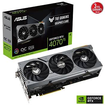 Asus TUF-RTX4070TI-O12G-GAMING 12GB GDDR6X 192B Ekran Kart