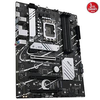 ASUS PRIME H770-PLUS D4 5066MHz(OC) HDMI DP M.2 1700p ANAKART
