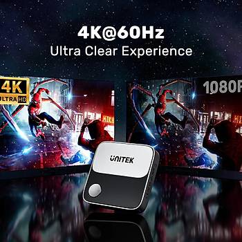 Unitek 4K Kablosuz G�r�nt� Aktar�m Cihaz� (V1162B)