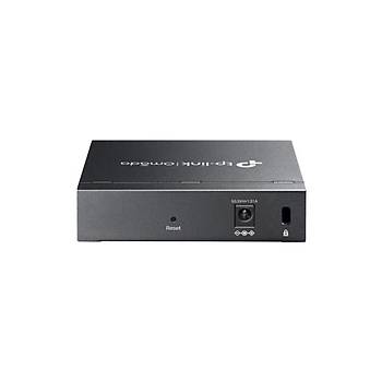 TP-Link Omada ES205GP 5Port 65W 10/100/1000Mbps Y�netilebilir Gigabit PoE Switch