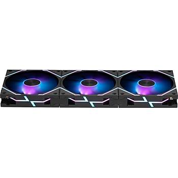 MSI MPG EZ120 ARGB-3B ARGB 120mm Manyetik Siyah 3'l� Kasa Fan�