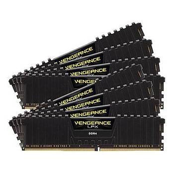 Corsair CMK256GX4M8E3200C16 256GB (8X32GB) DDR4 3200MHz CL16 Vengeance Black Lpx Soutuculu DIMM Bellek Ram