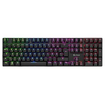 Sharkoon PureWriter RGB Krmz Swich Mekanik Gaming Klavye