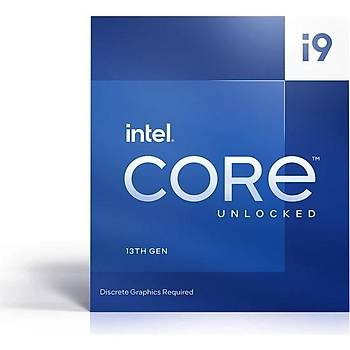Intel i9-13900KF 24 ekirdek 3.0 GHz Kutulu lemci ( Fan Var )