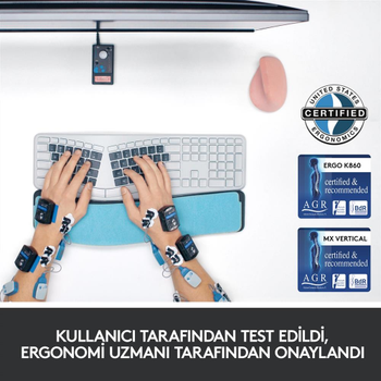 Logitech Ergo K860 920-010109 Kablosuz Klavye