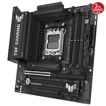 Asus TUF Gaming B850M-PLUS Wi-Fi AMD AM5 DDR5 Micro ATX Anakart