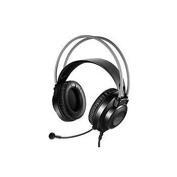 A4 Tech FH-200U Mikrofonlu Kulak �st� USB Oyuncu Kulakl���