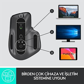 LOGTECH MX MASTER 3 KABLOSUZ MOUSE-SYAH 910-005694