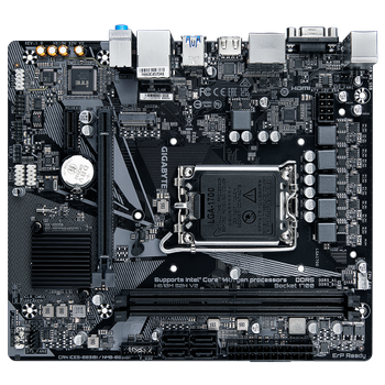 Gigabayt H610M S2H V2 DDR5 5600MHZ D-SUB HDMI DP MATX 1700P Anakart