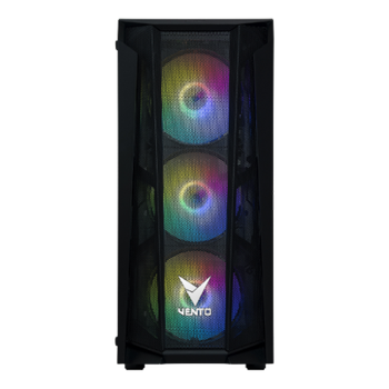 Vento VG15FE Siyah Temperli Cam RGB Mid Tower ATX Gaming Kasa